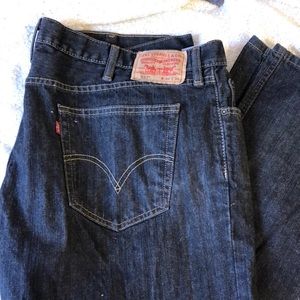 Levi’s Men’s Black 527 Jeans Size 44X30